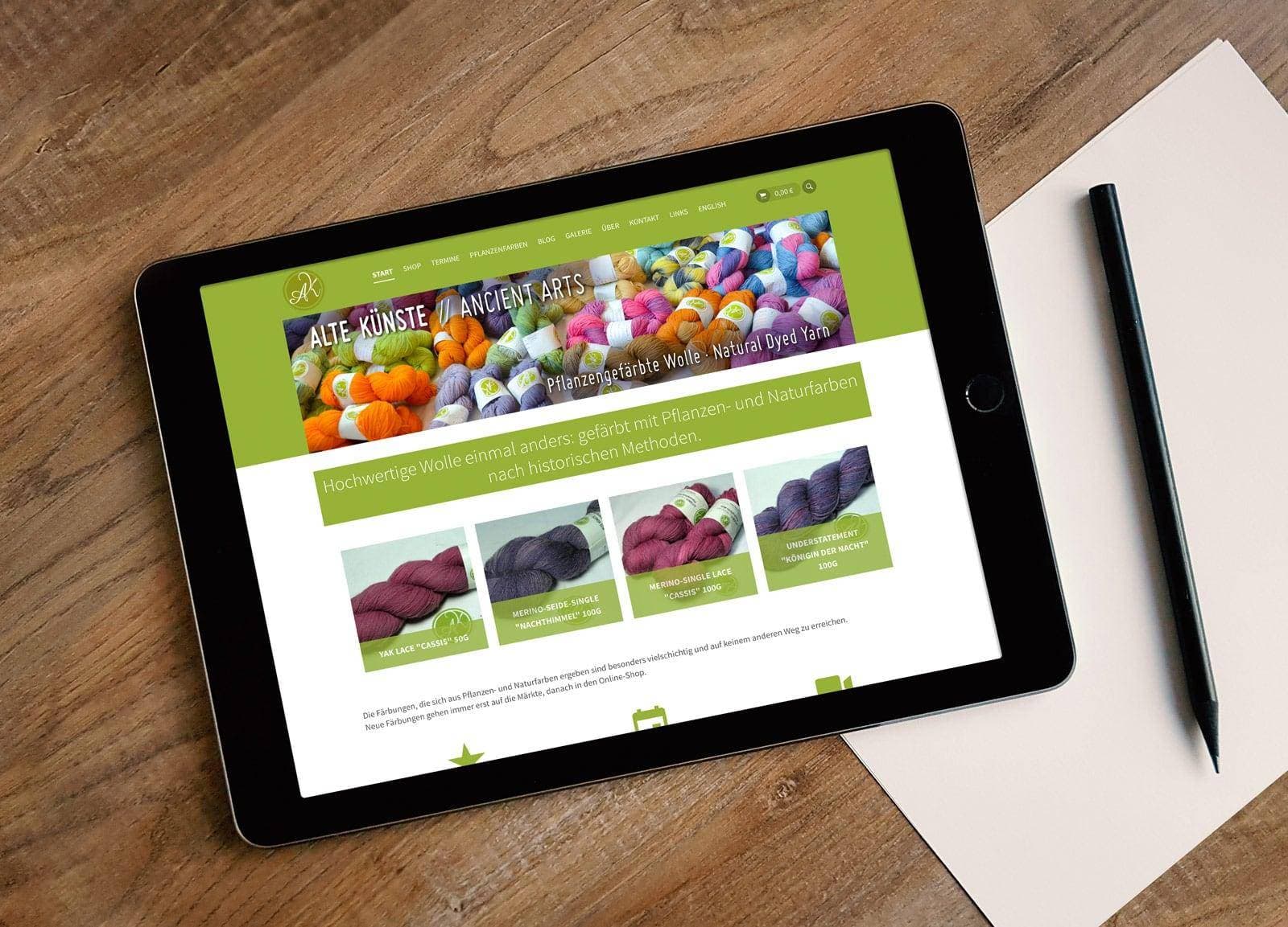 Referenz - online-shop alte künste
