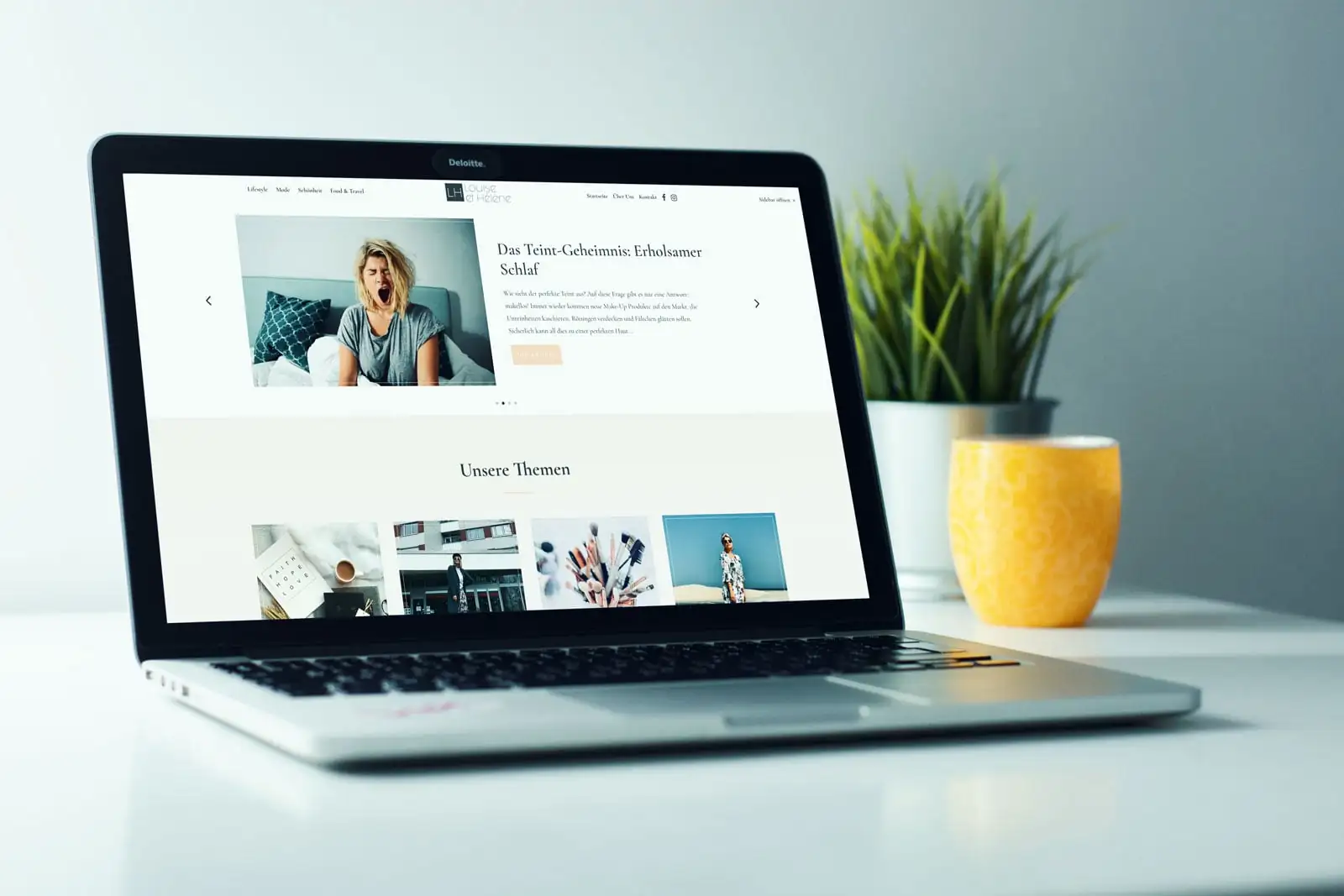 WordPress-Website – Louise et Hélène