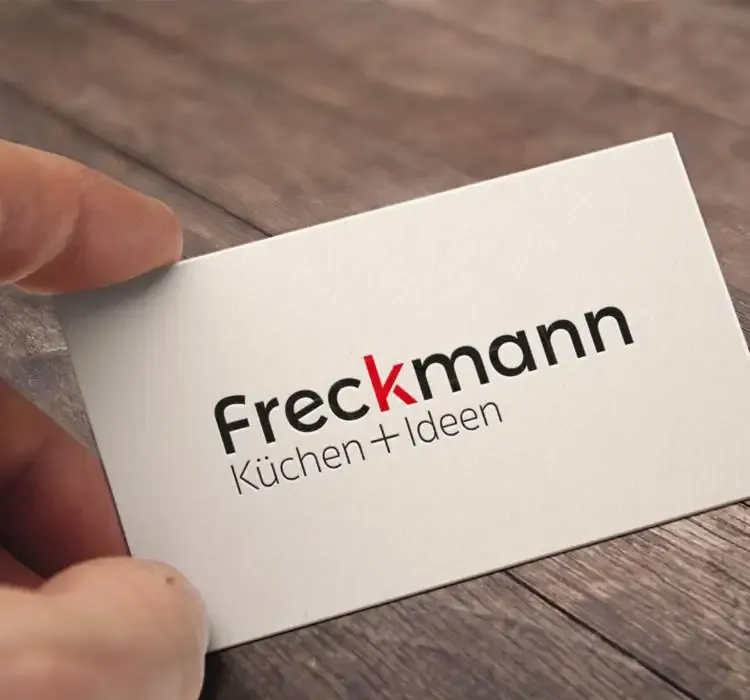Logo relaunch für küchen freckmann gmbh & co kg aus bad essen
